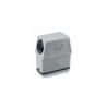 Capot 10A, Aluminium moulé sous pression, Alliage de zinc moulé, IP65, Sortie horizontale, M25